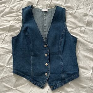 Isalis S/S 23 Roxy Denim Vest- M